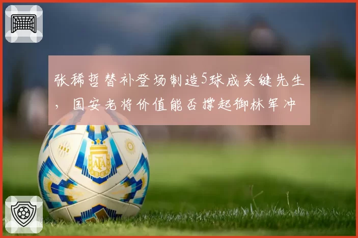 张稀哲替补登场制造5球成关键先生,国安老将价值能否撑起御林军冲刺希望?